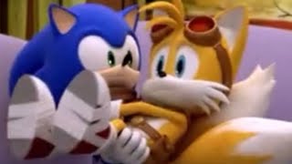 Tails being afraid of lightning for nearly 23 seconds