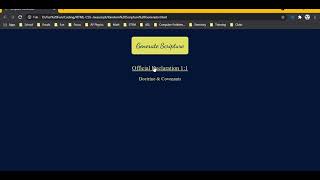 Random Scripture Generator Program