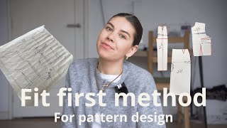 Pattern adjustments I use for a perfect fit (Fit first, then design method)
