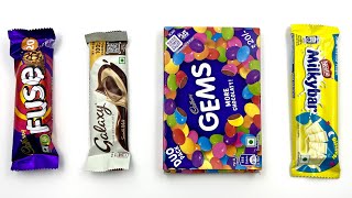 Fuse vs Galaxy vs Gems vs Milkybar