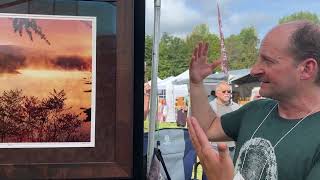We met up with photographer Brandon Kline at the 2023 Southern VT Art & Craft Festival!