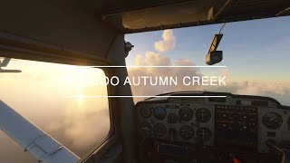 Sunrise over Maldives - relaxing ambient flight (Microsoft Flight Simulator 2020)