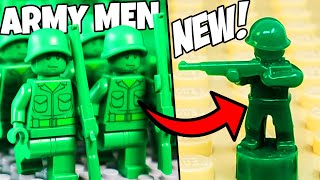 I built the New LEGO ARMY MEN Toy Soldiers...