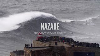 NAZARÉ: The COLLOSEUM of SURFING #musicbedchallenge #nazare