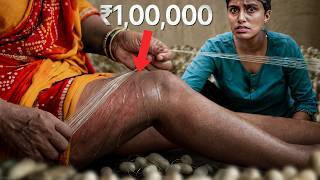 How a ₹1,00,000 silk saree is made (shocking)!🤯