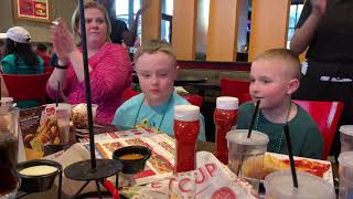 Steven embarrassed Red Robin Birthday song