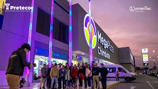 Postes Smart #Pretecor - MegaPlaza Chimbote Perú