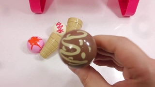 DIY How To Make Icecream Shopping Store Cash Register  Learn Colors Slime Syringe
