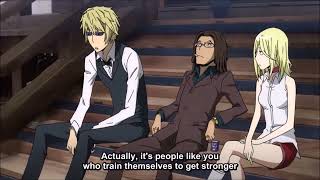 Durarara!! x2 Ten - Shizuo compliments Vorona's Strength (Part 5)
