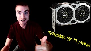 Let's Overclock The MSI GTX 1660 Super Ventus XS OC