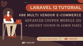 Laravel 12 Tutorial #86 | Advance Coupon Module (II) | Add/Edit Coupon in Admin Panel