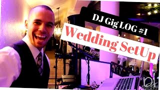 DJ DuPree ENT. Gig Log 1 | Wedding Set Up