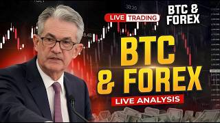 🔴Live GOLD & BTC Analysis | Smart Money Concepts | ICT Strategy Explained #216 FlipperxForex