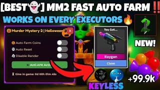 BEST MM2 AUTO FARM SCRIPT | HALLOWEEN EVENT 🎃 | NO KEY | WORKS ON ANY EXECUTOR | DIRECT LINK