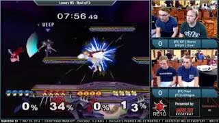 Rubicon 10 - OP | Reeve & IX | Dart! vs. Yoyo & LilDragon - SSBM - Doubles LR5