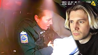 Cop Realizes She Instantly Ended Her Career | xQc Reacts