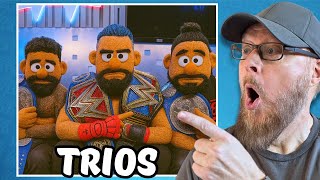 Guess the Wrestling TRIO Reimagined as Muppets!