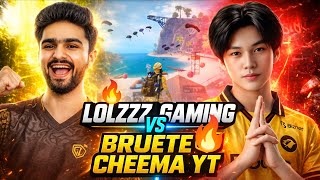 LOLZZZ GAMING vs BRUETE CHEEMA 😱 | Full Gameplay | Intense Fight