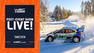 🔴 Post-Event Show LIVE | WRC Rally Sweden 2026
