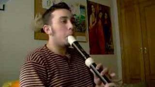 zelda  opening - recorder flute ( A MInor)