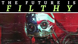 A Raging AI in a Filthy Future Slum