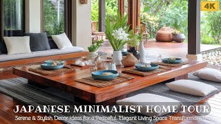 Japanese Minimalist Home Tour | Serene & Stylish Decor Ideas for a Peaceful, Elegant Living Space