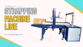 Box In, Strapped Out in Seconds! 🚀 | Automatic Box Strapping Machine Demo
