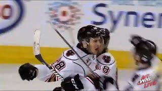 Calgary Hitmen vs Lethbridge Hurricanes RD1 G6 | James Malm Goal | 2019 WHL Playoffs