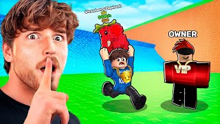 The OWNER Joined My Game And SPAWNED THIS..