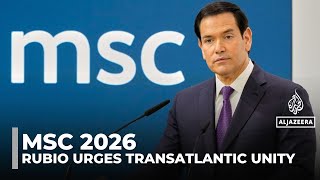 US softens tone on Europe as Ukraine war dominates Munich Security Conference