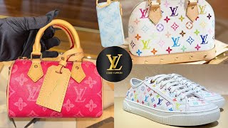 NEW at LV 💕 LV SPEEDY MONOGRAM ORIGINE PINK 💕 LV ALMA MULTICOLOUR 💕 LV SNEAKERS