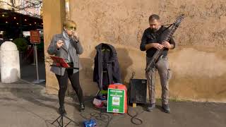Awesome street music in Rome, Italy