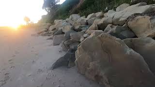Sunset over the beach in Santa Barbara California #sunset #santabarbara #california