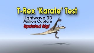 #LIGHTWAVE T-Rex Karate Kicks Tail Dynamics