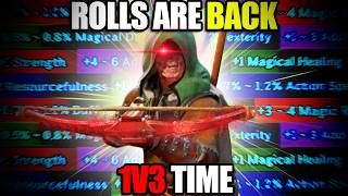 ROLLS ARE BACK, 1v3 TIME! - Dark and Darker