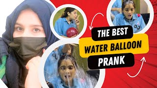 Best Water Balloon Prank || with salon staff || vlogs By Aqsa Jawad 