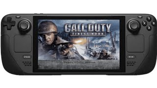 Call of Duty: Finest Hour (PS2) | Steam Deck | PlayStation 2 Gameplay (Showcase)!