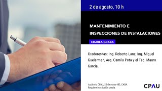 Mantenimiento e Inspecciones de Instalaciones