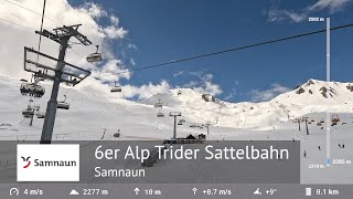 Alp Trider Sattelbahn Full Ride - Samnaun (Ischgl - Samnaun) | Built by Garaventa in 2000