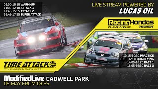 Time Attack and Racing Hondas Championships from Modified LIVE at Cadwell Park, Powered by Lucas Oil
