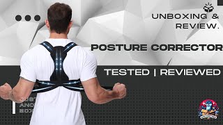 NovoBrace Posture Corrector for Men & Women – Back Straightener with Support