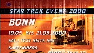 Werbung "Star Trek Event" / FedCon 8 (Sat.1 2000)