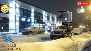 Ville d'Alma Tempête De Neige