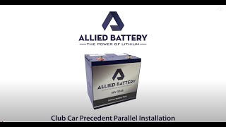 Club Car Lithium Battery Conversion Kit. How to Convert a Club Car to Lithium Batteries with Allied.