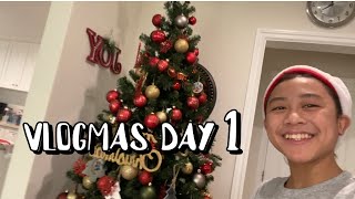 Vlogmas Day 1!!!!