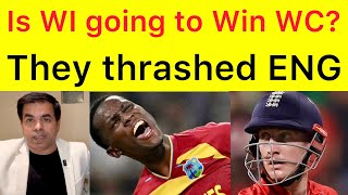 West Indies Thrashed England | Can they win another World Cup in Asia ? | Will England go in Super 8