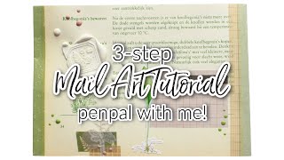 Penpal With Me: 3-step Envelope Art Tutorial