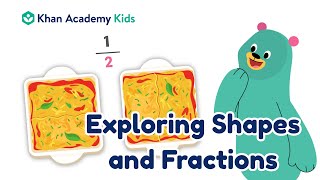 Fractions for Kids (Halves & Fourths) with Shapes | Khan Academy Kids