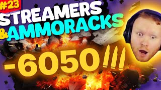 10+ mins of YUMMY AMMORACKS - Streamers & Ammoracks | World of Tanks #23