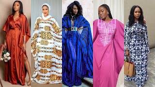 Mishono ya vitambaa ya osada boubou trendy fabrics dress